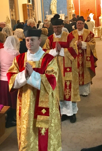Fr. Zachary Akers, Fr. Michael Stinson, Fr. Michael Migiera